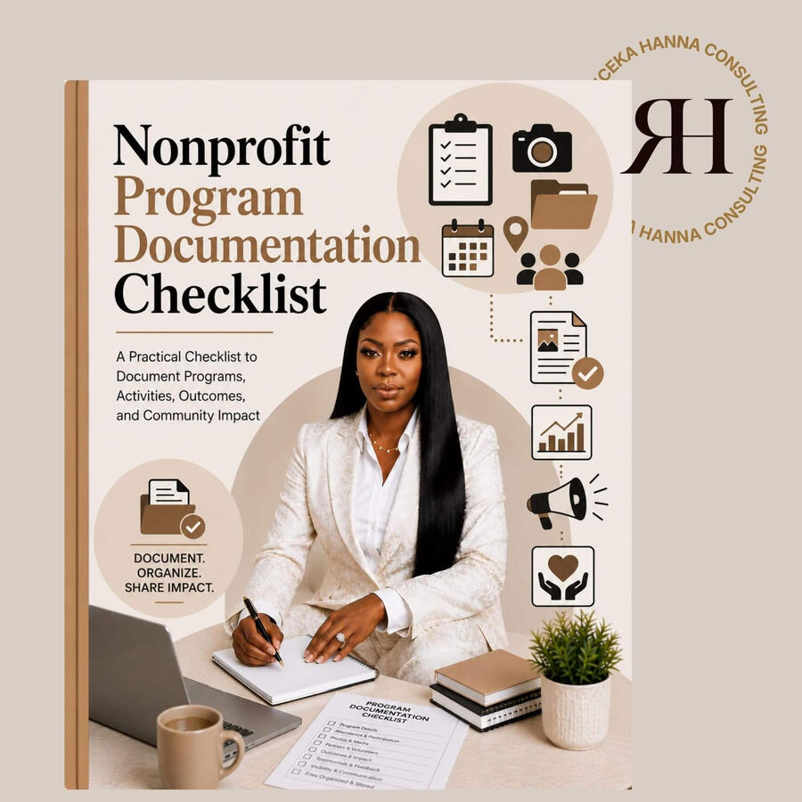 Nonprofit Program Documentation Checklist