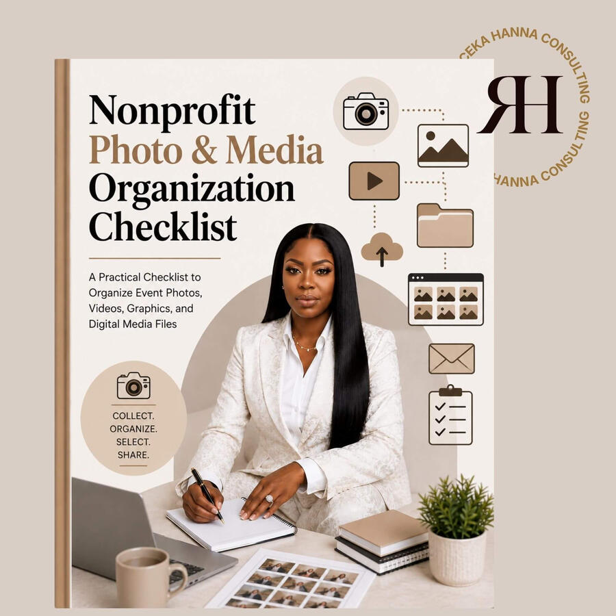 Nonprofit Photo & Media Organization Checklist